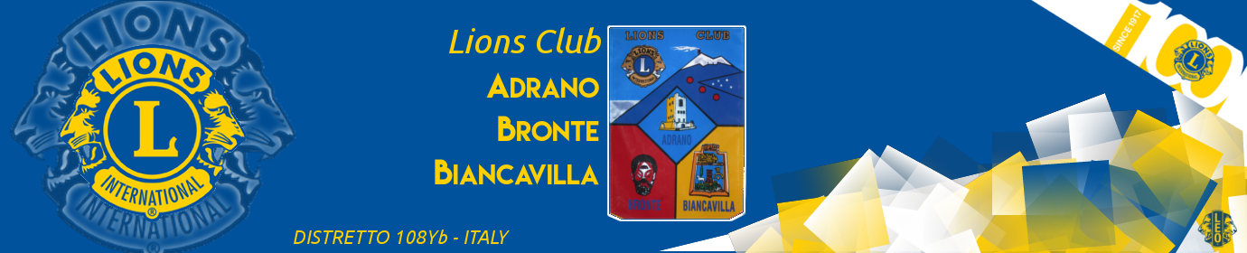 Lions Club - Adrano Bronte Biancavilla